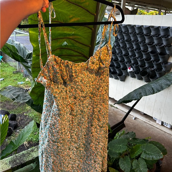 NWOT SHEIN Shein Spaghetti Strap Mini Mint Dress - Picture 3 of 4